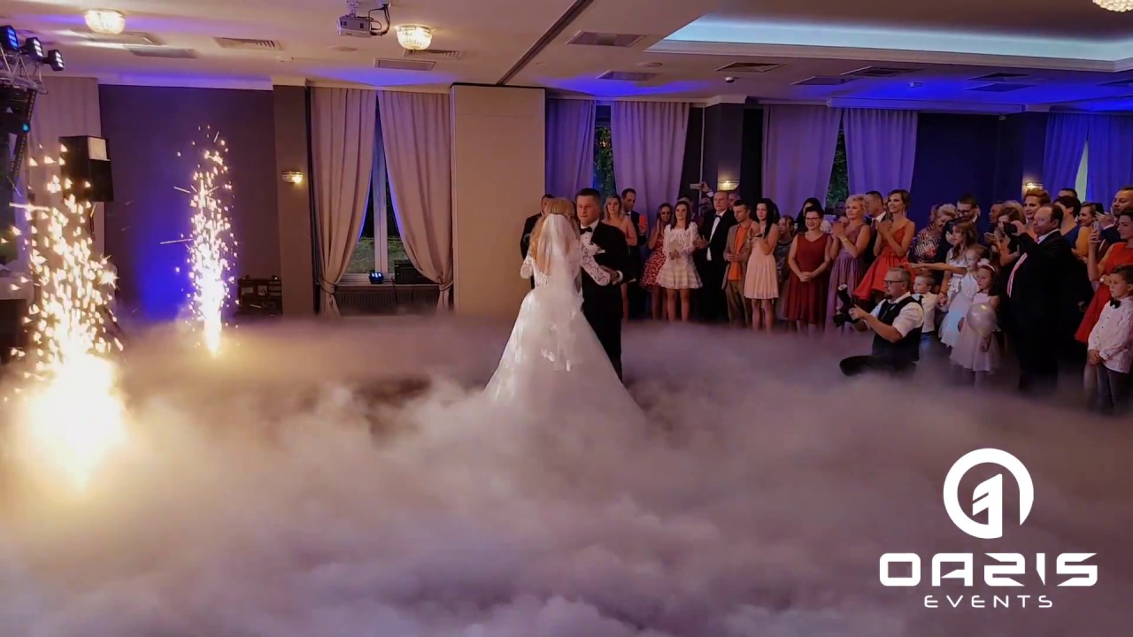 Pierwszy taniec w chmurach Martyna i Jarek - Hotel Sękowski w Legnicy OAZIS-EVENTS.PL