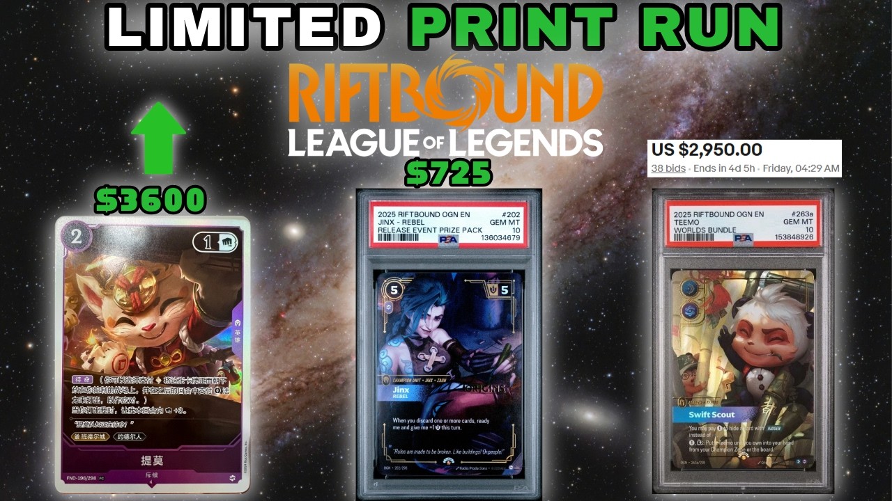 RIFTBOUND TCG | Market Watch | Limited Print Run Promos