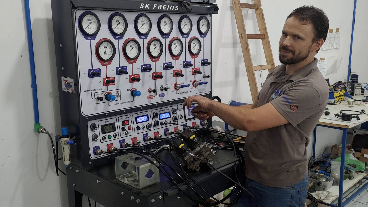 Cabo da Válvula E-Cas Dupla - Conector Quadrado