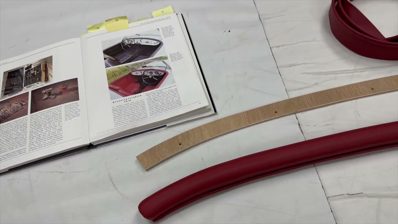 Attain Superior Trimming Results for Your MGA Roadster Cockpit Trim Rails | Talking Trim w/ J-Skin