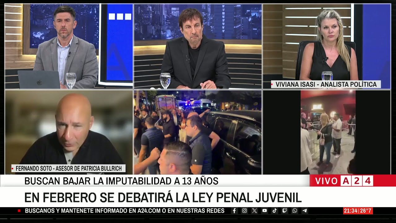 📢 DEBATE SOBRE LA BAJA DE EDAD DE IMPUTABILIDAD Y REFORMA PENAL