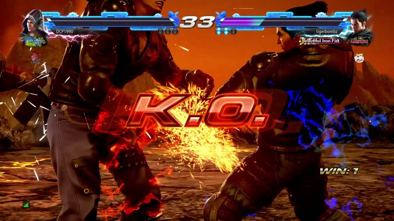 Tekken 7 DCP1990(steve) vs Tigerbombz(kaz) 2