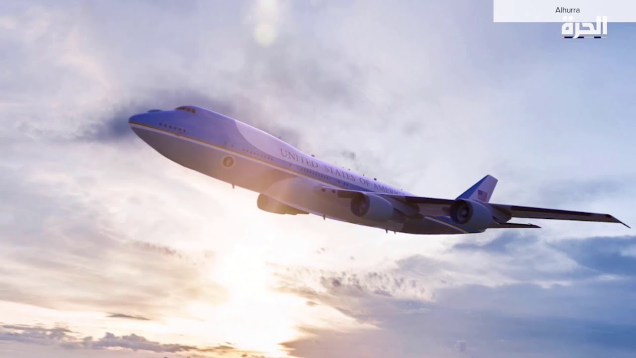 Alhurra Air Force One immersive mixed reality segment