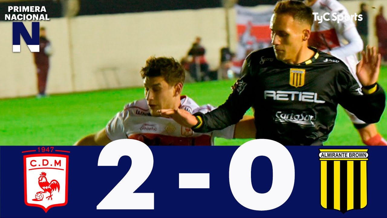 Deportivo Morón 2-0 Almirante Brown | Primera Nacional | Fecha 18 (Zona B)