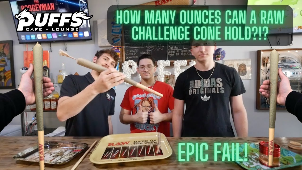 HOW MANY OUNCES IN A RAW CHALLENGE CONE - Rolling Joints