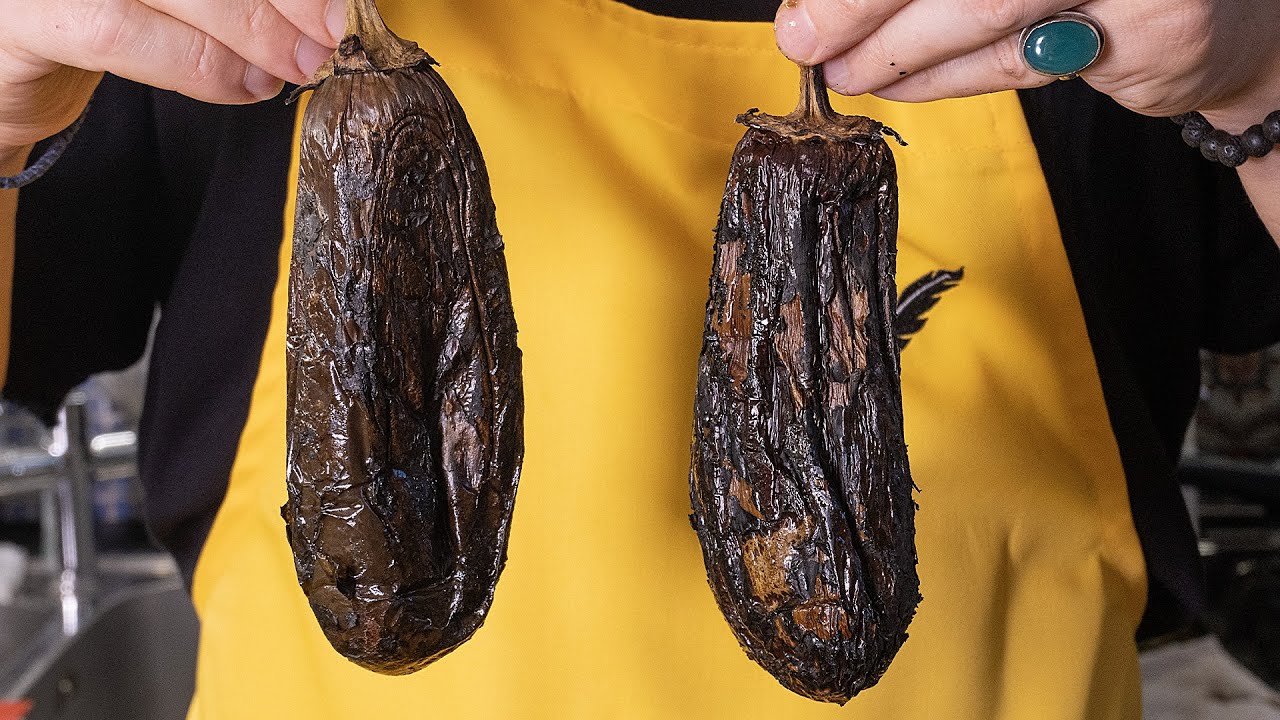 Берем дешевые баклажаны и делаем из них вкуснятину. Ливанский Бабагануш
