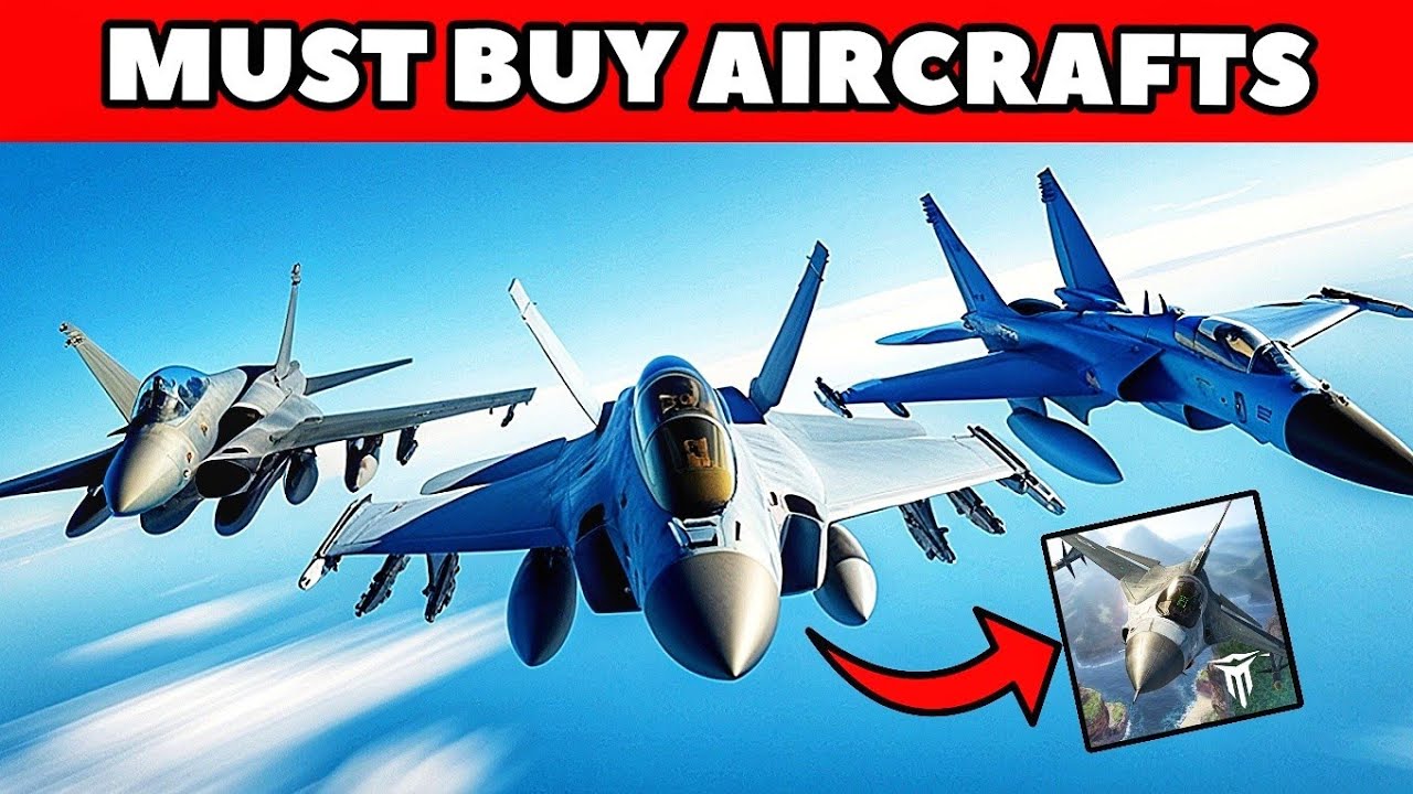 TOP 7 MUST HAVE AIRCRAFT IN METALSTORM !