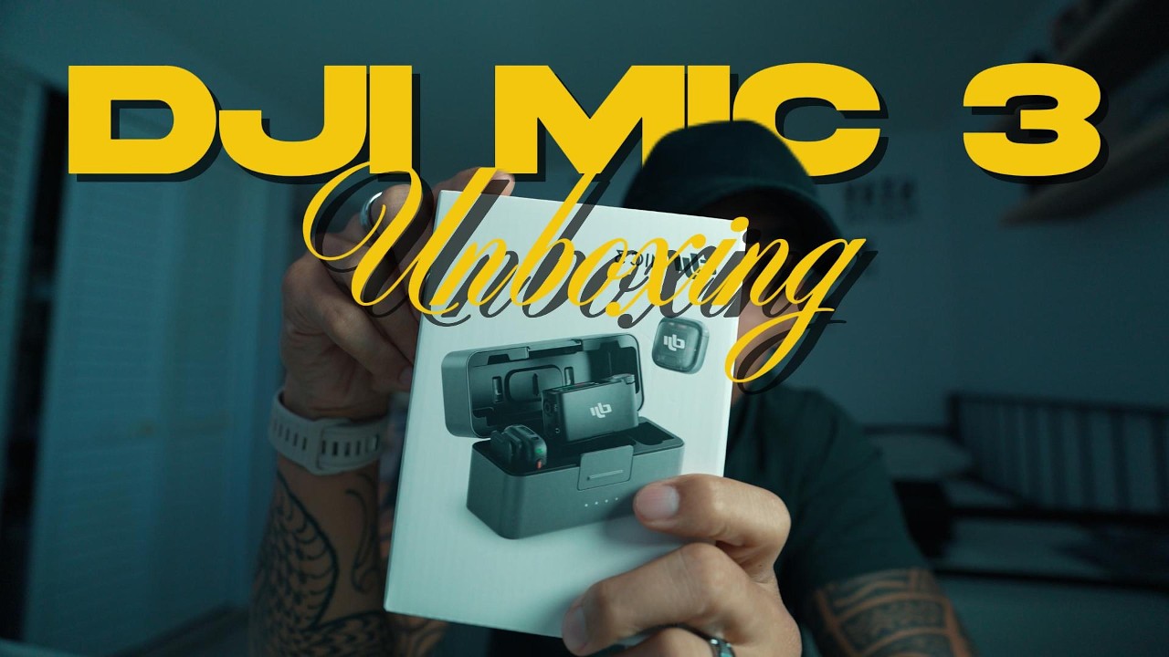 Unboxing DJI MIc 3 (What's in the Box?)