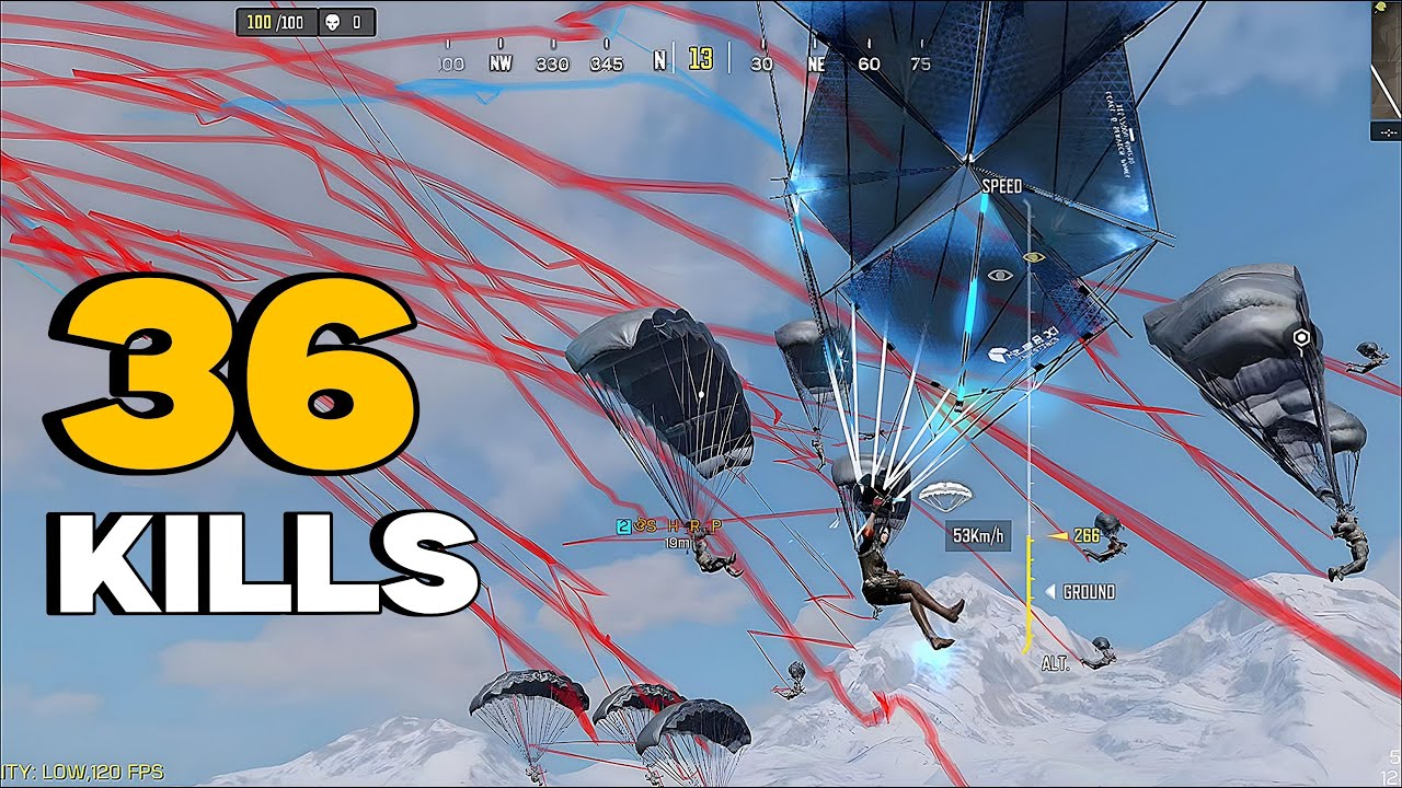 36 KILLS WITH RANDOME TEAM-MATE COD MOBILE BR FULL GAMEPLAY