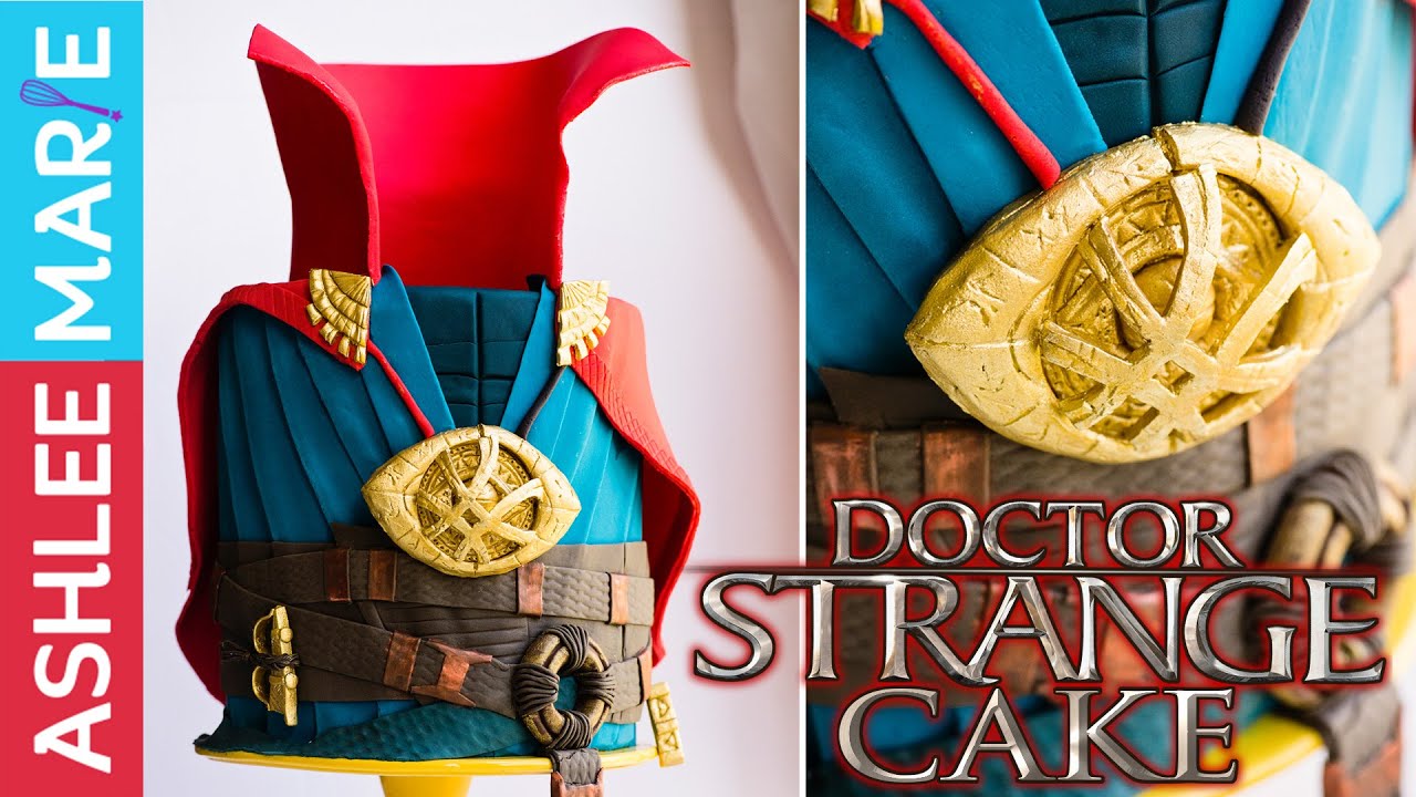 Doctor Strange Cake Tutorial - Marvel Universe
