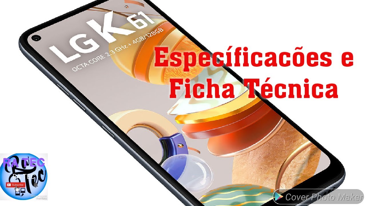 LG K61 Espec&iacute;ficac&otilde;es e Ficha T&eacute;cnica
