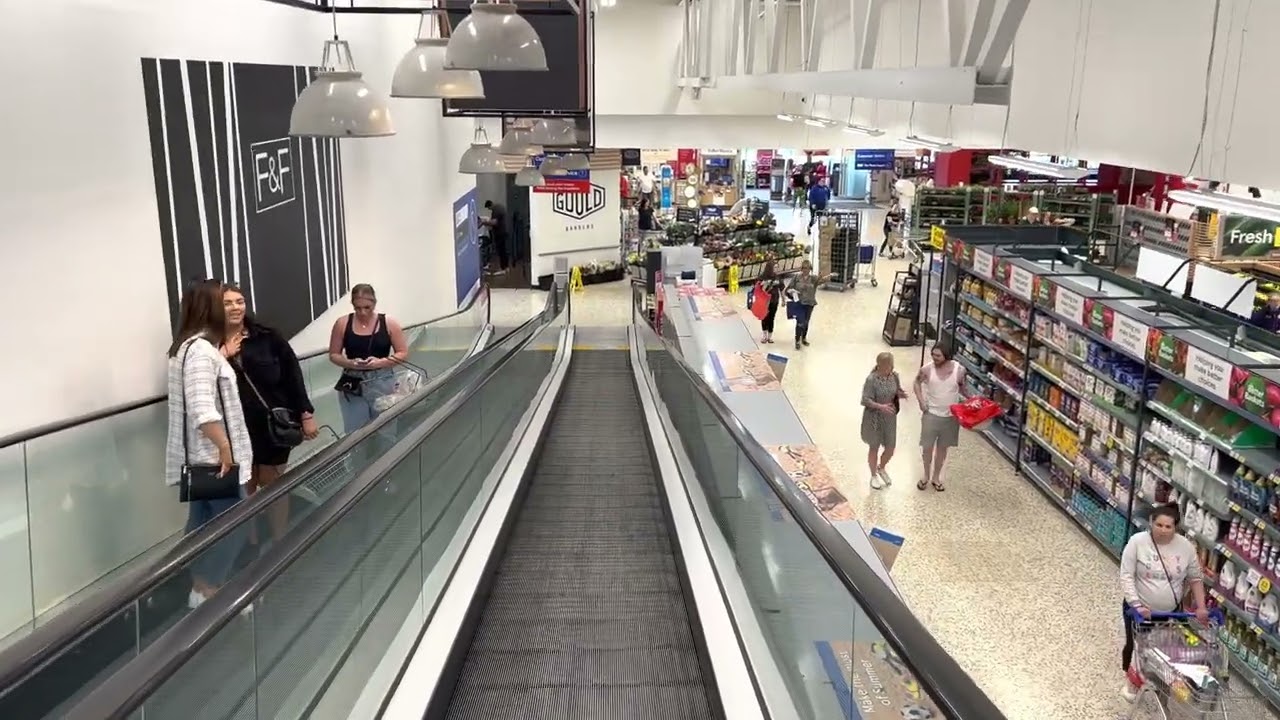 KONE travelator at Tesco extra basildon