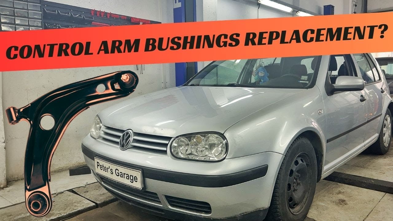 VW Golf 4 Front control arm bushings replacement