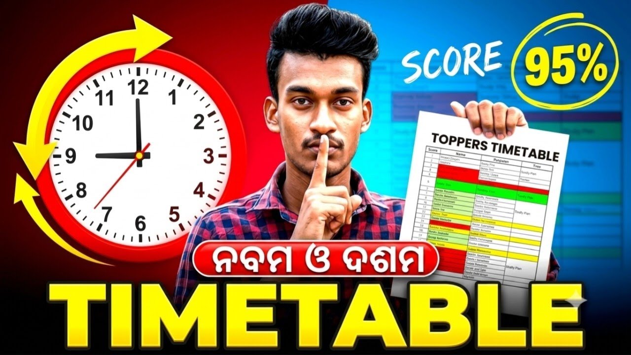 Best Timetable for Class 10 🔥| Toppers Timetable for class 10 | Must Watch  💯 | Harihar Sir 🔥💯💪