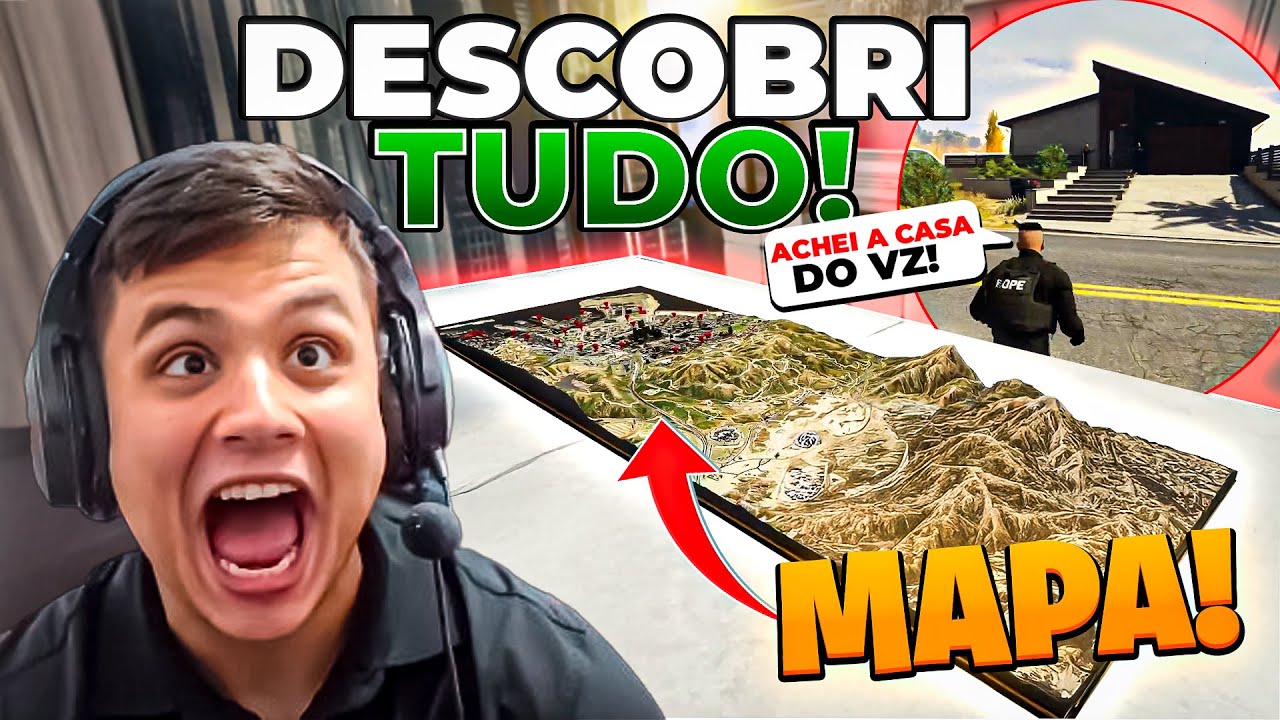 PAULINHO INVESTIGOU a CASA do CHEFÃO DO ILEGAL e DESCOBRIU TUDO! GTA RP (Modder Clips)