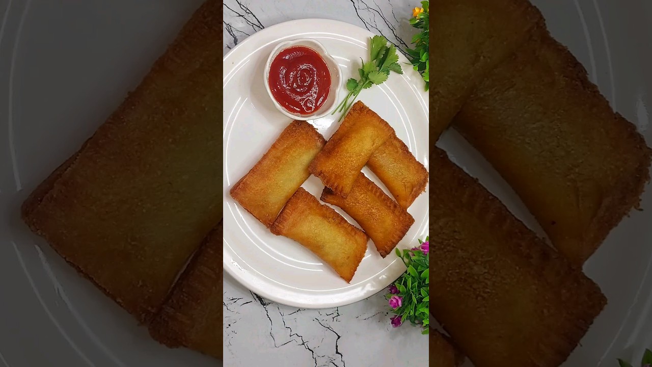 Ramadan Special |Bread pocket recipe 😋👌|#shorts #youtubeshorts #inacooking