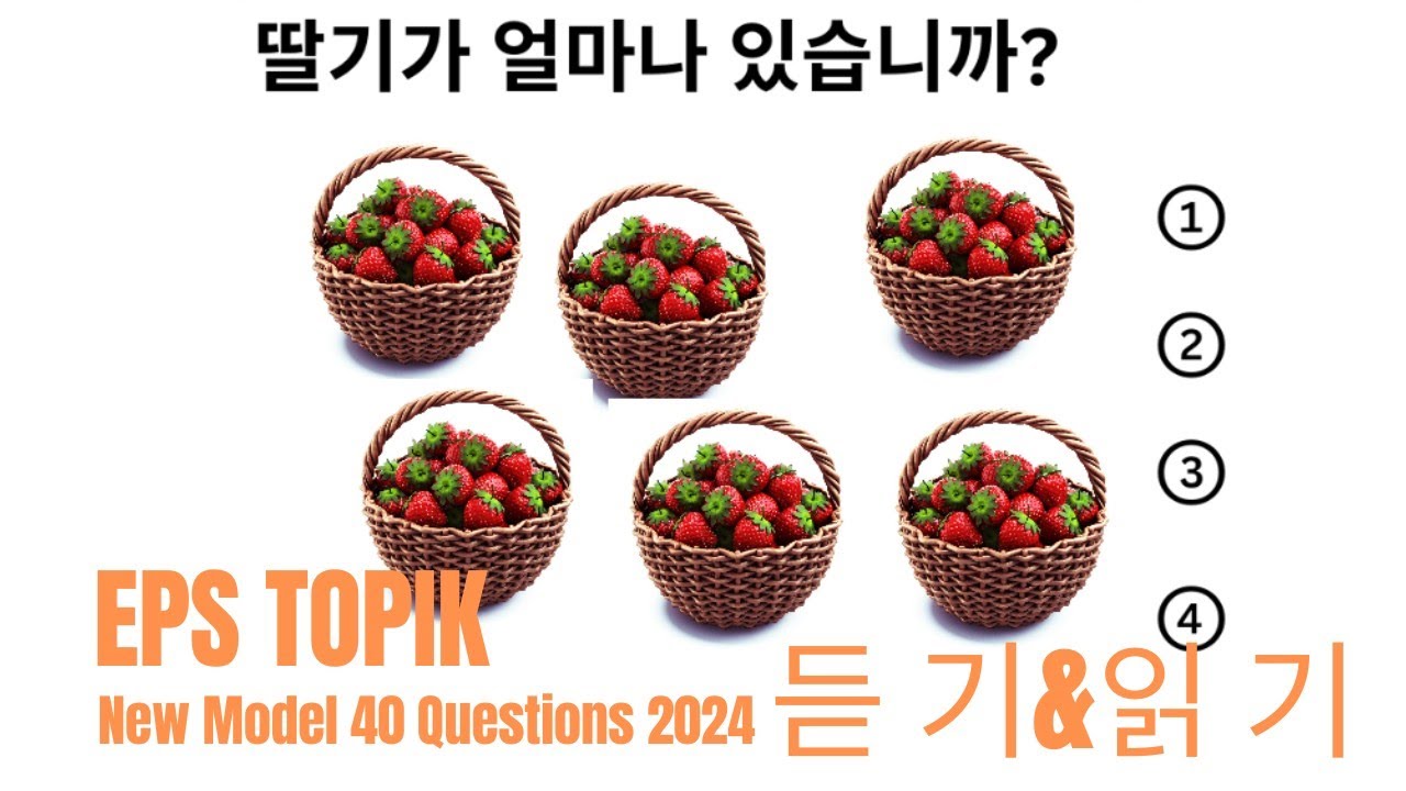 EPS TOPIK 2024 | EPS TOPIK New Model Question | Part 28 