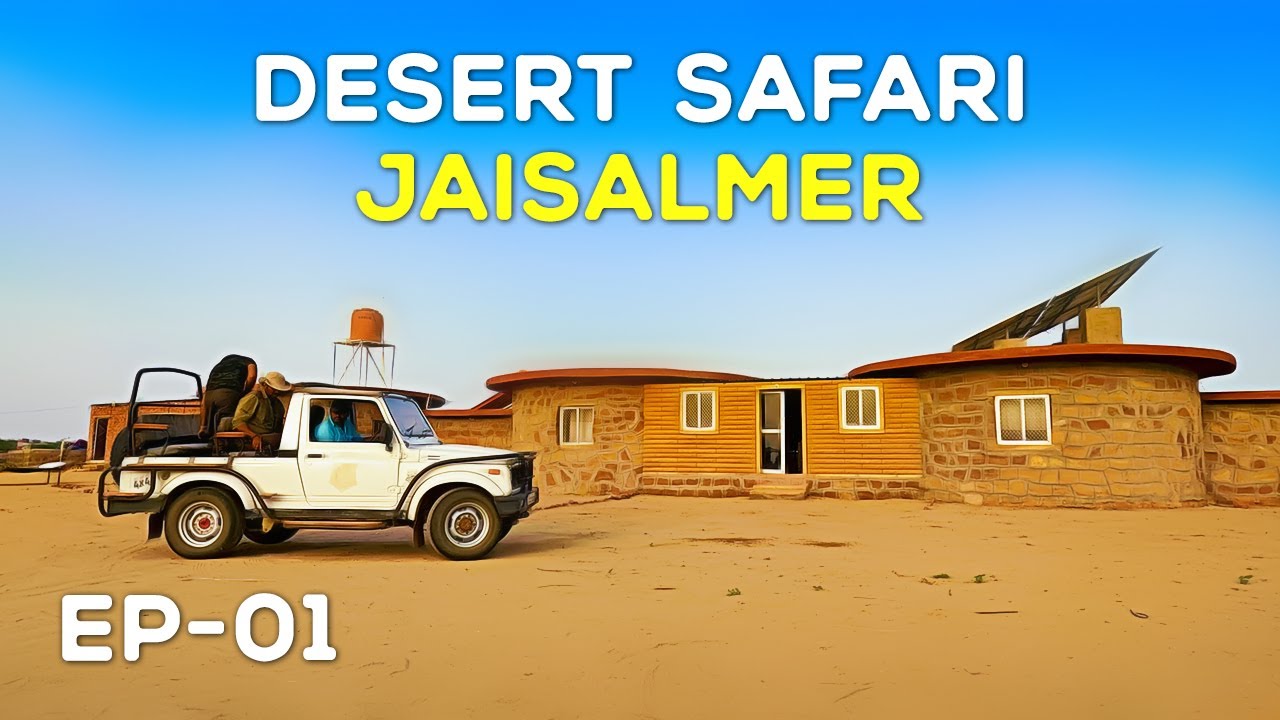 EP 01 - Desert National Park, Rajasthan 2023 - Great Indian Bustard 4K Video Hindi | हिन्दी