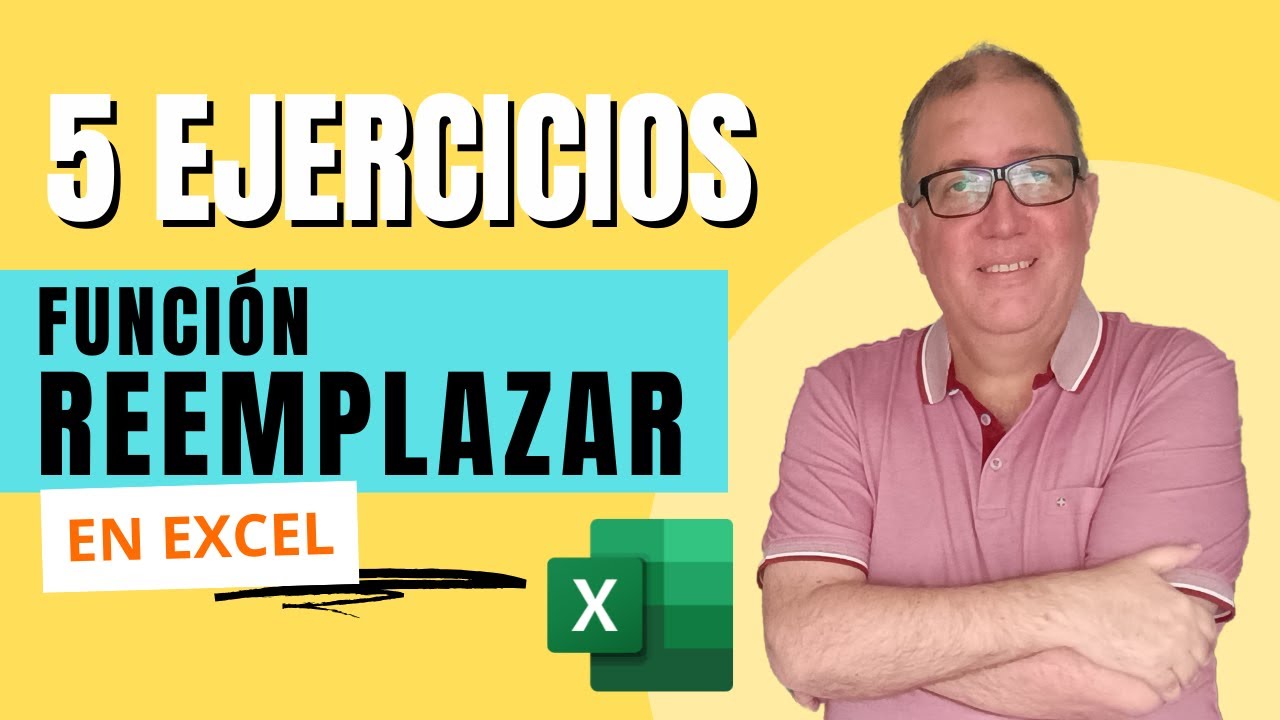 📊 5 CASOS con la función REEMPLAZAR en Excel 🔥 ¡Incluye reemplazo de caracteres NO juntos!