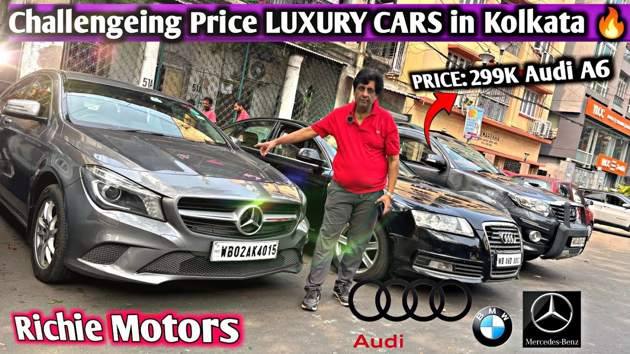 Richie Motors: 1st Time LUXURY CARS At Lowest Price:₹290k Audi A6,Mercdes CLA200,BMW,Jeep Compass