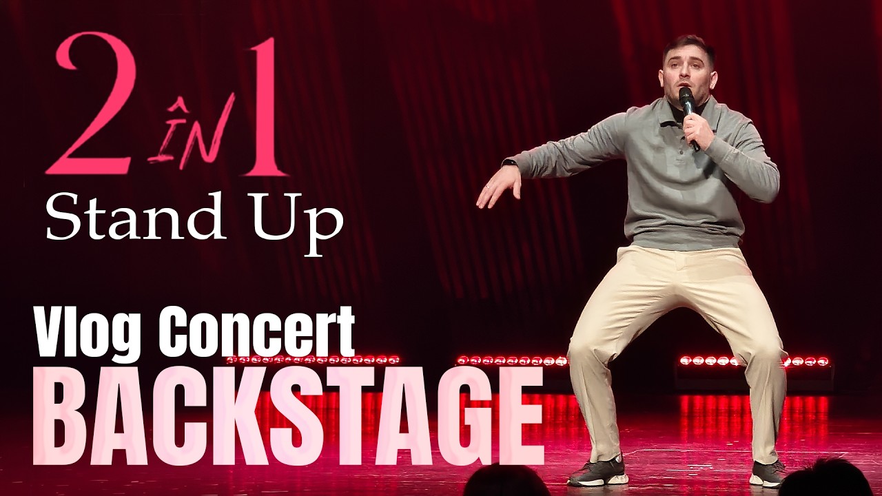 Backstage Stand Up „2 in 1”, Chișinău - Vlog
