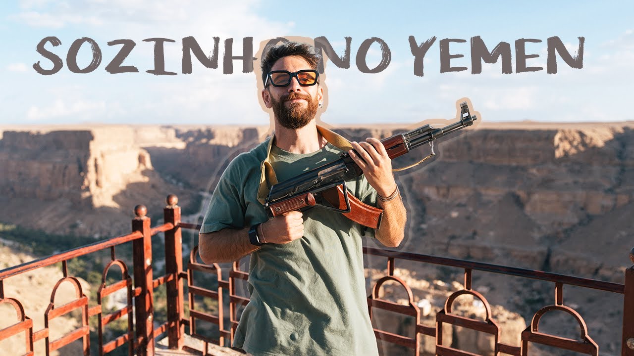 Visitei um País em guerra SOZINHO - Yemen