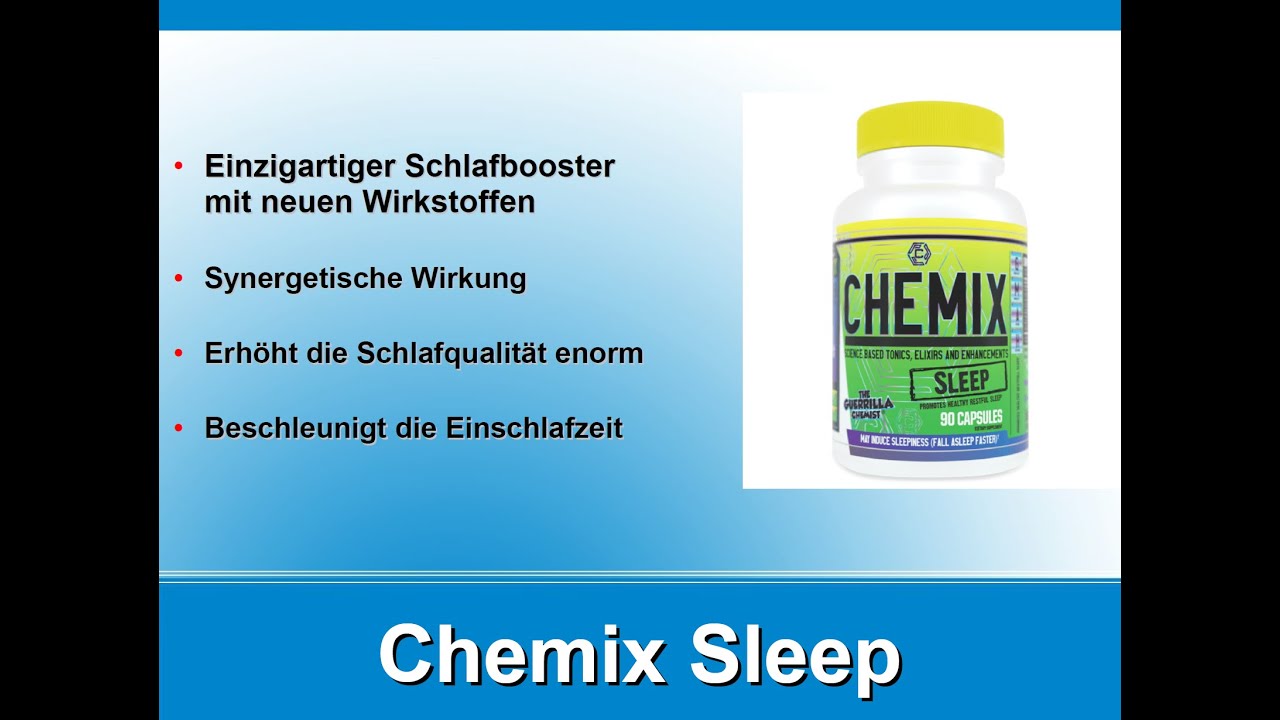 Chemix Sleep Review - Wirkung