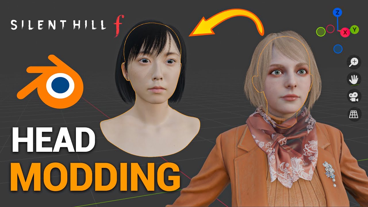 Silent Hill F: Руководство по модификации головы | Замените модель головы вашего персонажа.