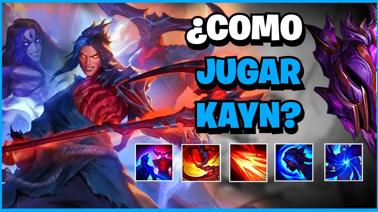 +60%WR - COMO LLEGUE A MASTER JUGANDO KAYN - COMO JUGAR KAYN S14