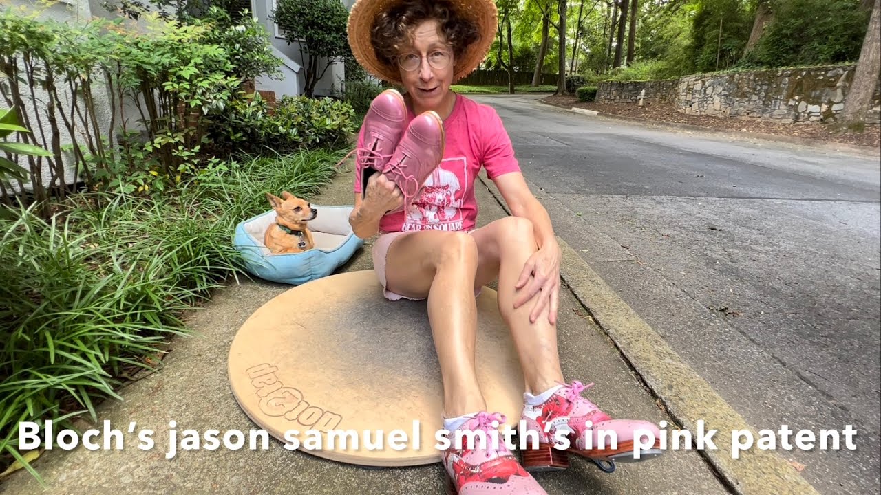 Pink Patent Leather Jason Samuel Smith Tap Shoes - Unboxing & Buckdance test vs Miller & Ben TTs