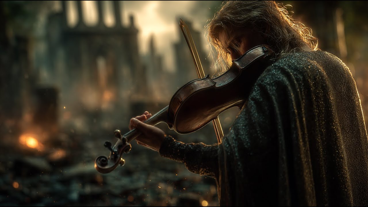 Embers of the Fallen Hero – Cinematic Violin Music