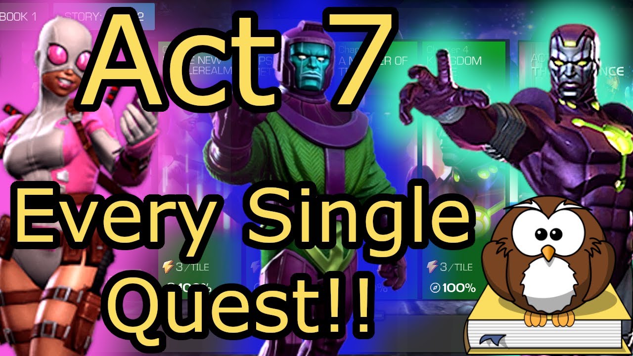 The ULTIMATE Act 7 guide - Every Single Quest! - MCOC