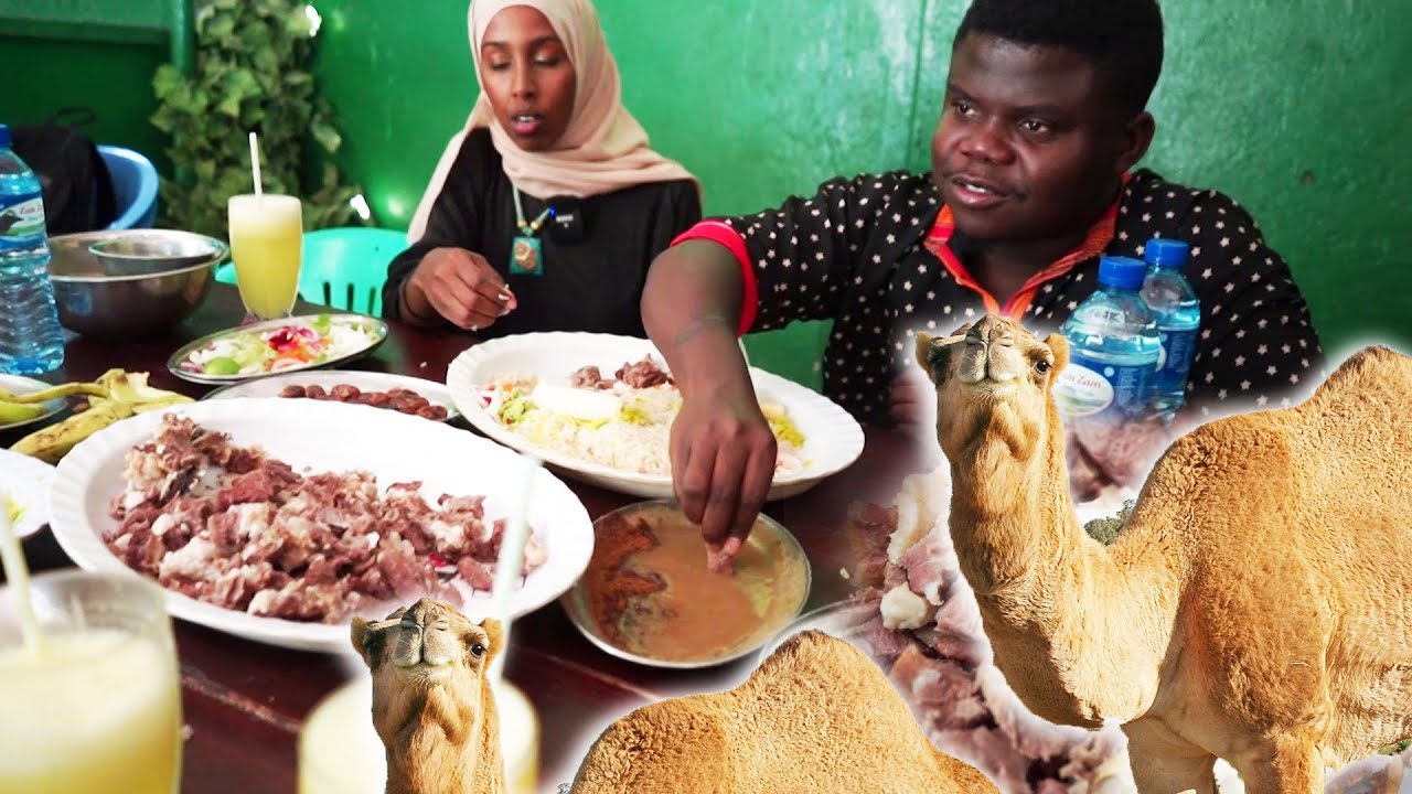Trying CAMEL Meat For The First Time In Somaliland