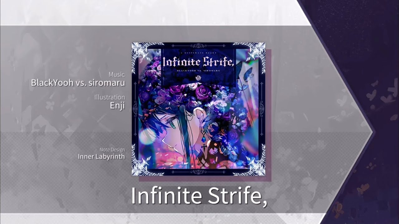 【Arcaea】 Infinite Strife, [Beyond 10+] Chart View