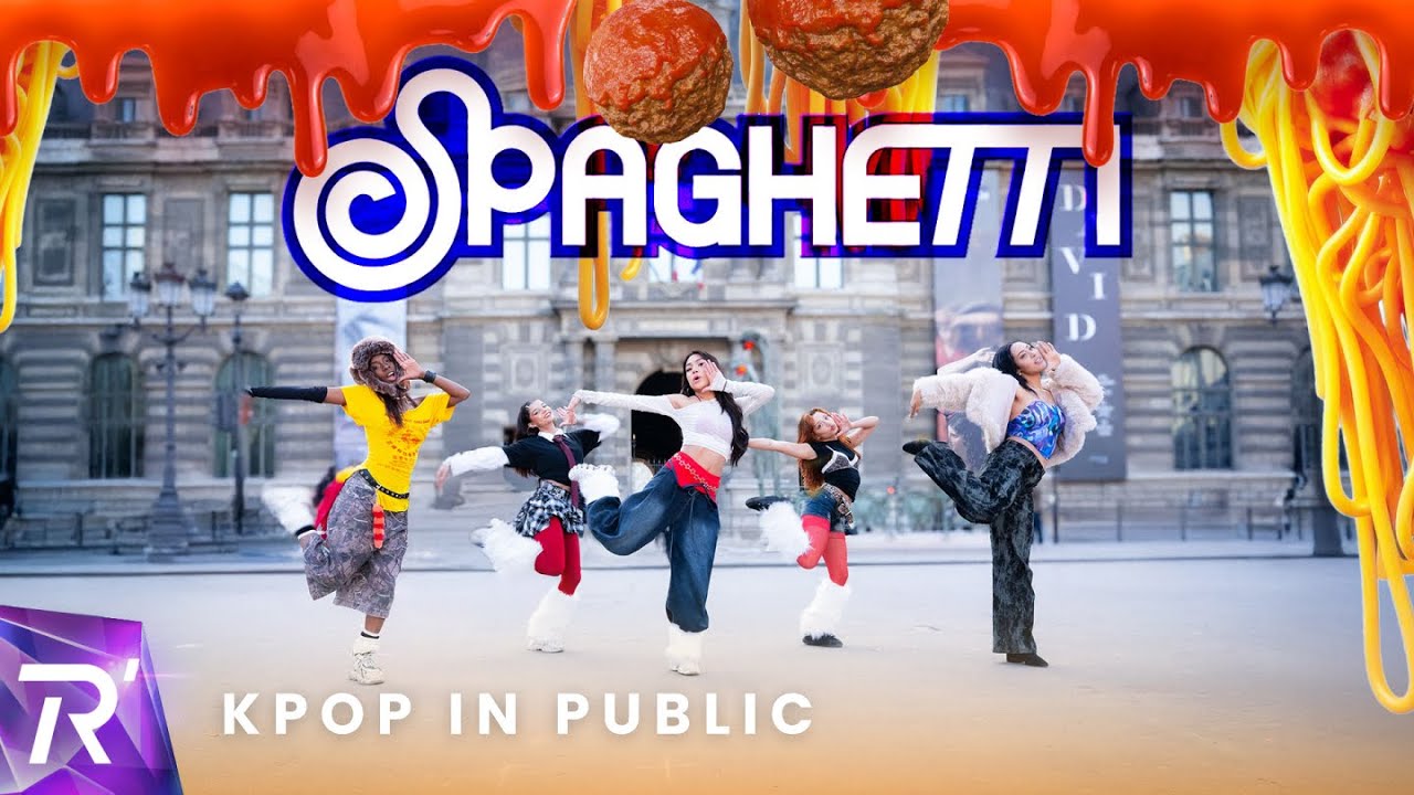 [KPOP IN PUBLIC] | LE SSERAFIM (르세라핌) - 'SPAGHETTI' 커버댄스 Dance Cover by RISIN' from France
