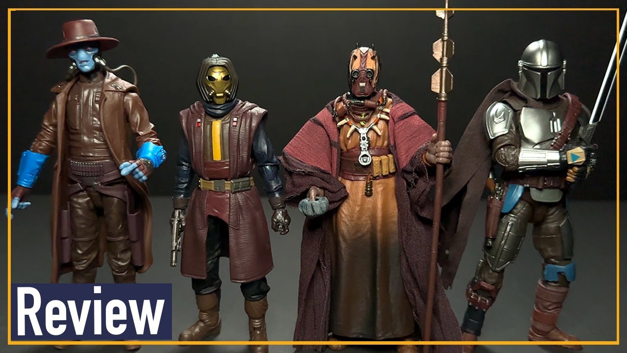 NEW Star Wars Black Series Book of Boba Fett Wave - Tusken Chieftain, Pyke Soldier and Cad Bane