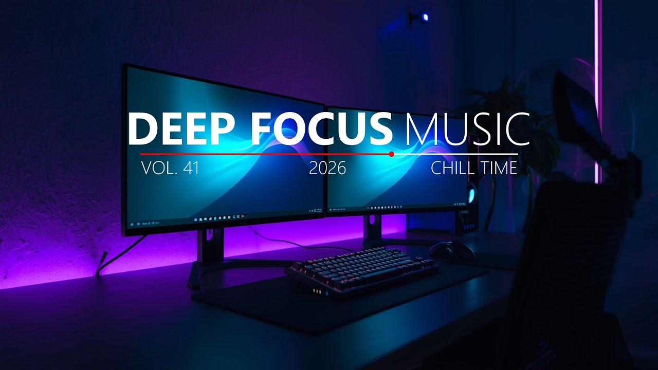 Deep Focus Engine – Instrumental Music for Coding, Study & Productivity | Chill Time Music Hub