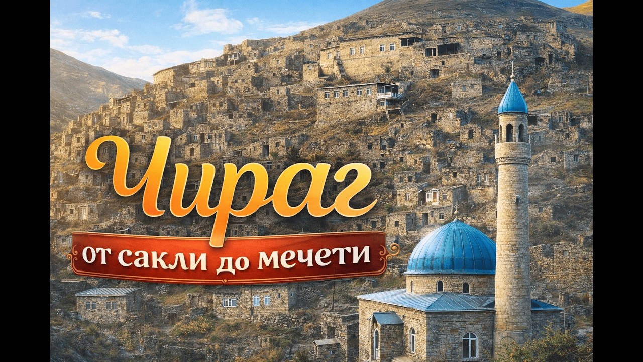 Чираг от сакли до мечети Дагестан