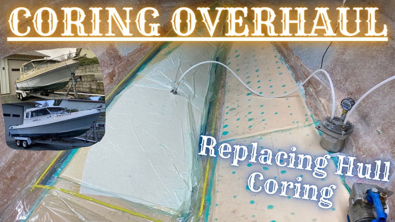 Vacuum Bagging the ENTIRE Boat Coring on my $1,000 Boat