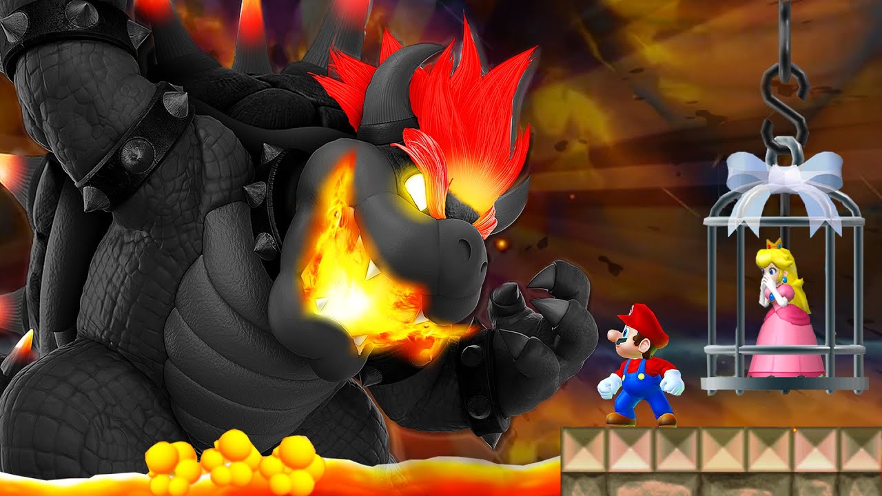 What Happens When Fury Bowser is the Final Boss in New Super Mario Bros. Wii?