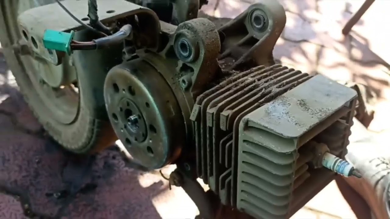 scooty ES restoration  JUNK PIECE#restoration #twostrokes #classic