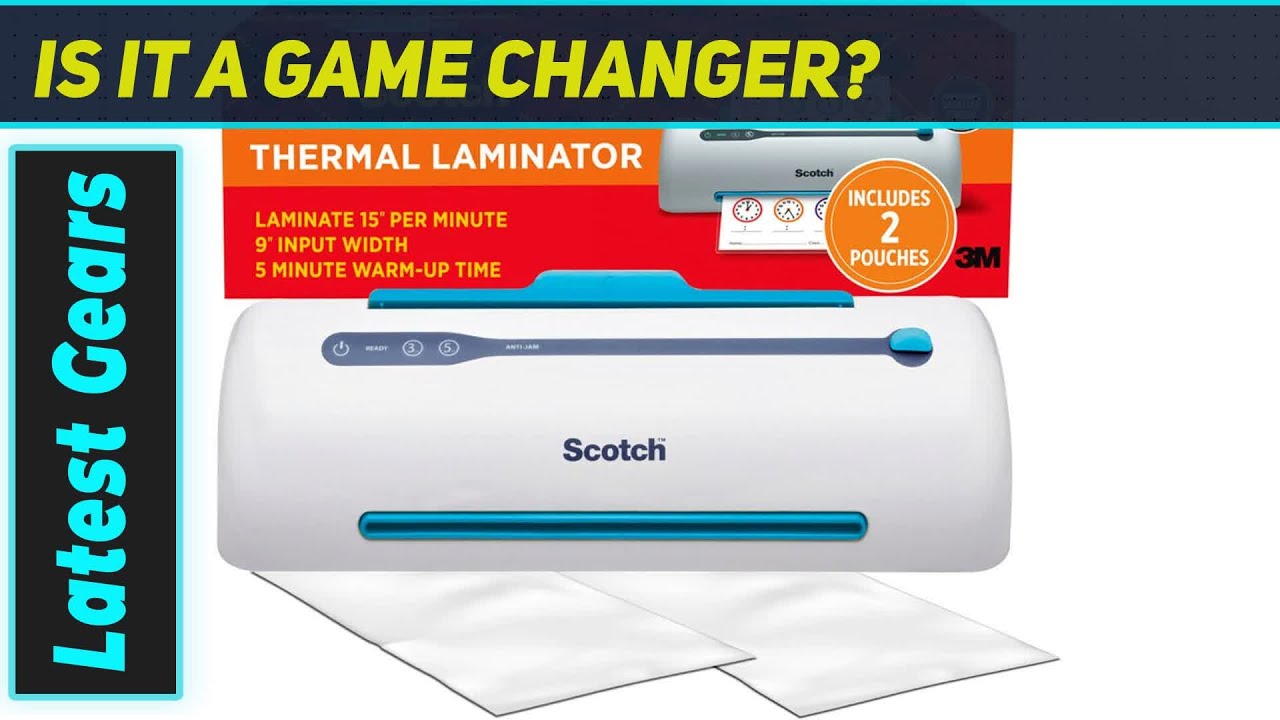 Best Laminator? Scotch PRO Thermal Laminator TL906 Hands-On