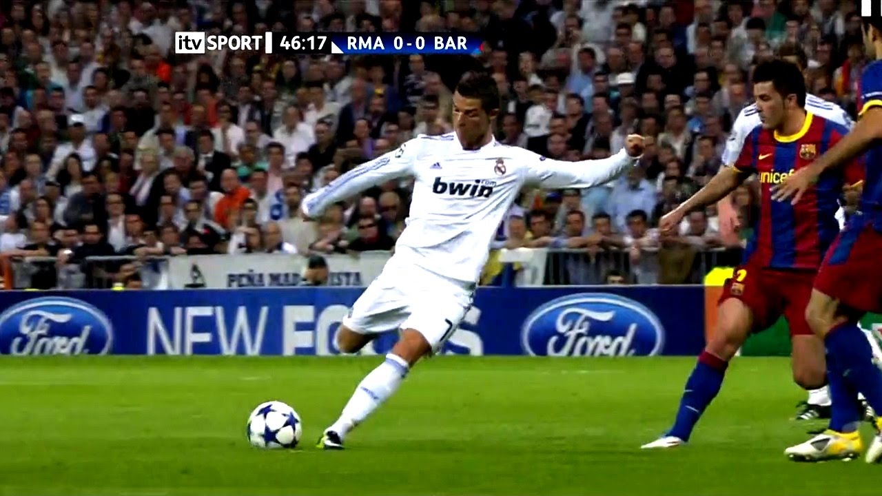 Cristiano Ronaldo vs Barcelona Home 10-11 (English Commentary) UCL (1080p)