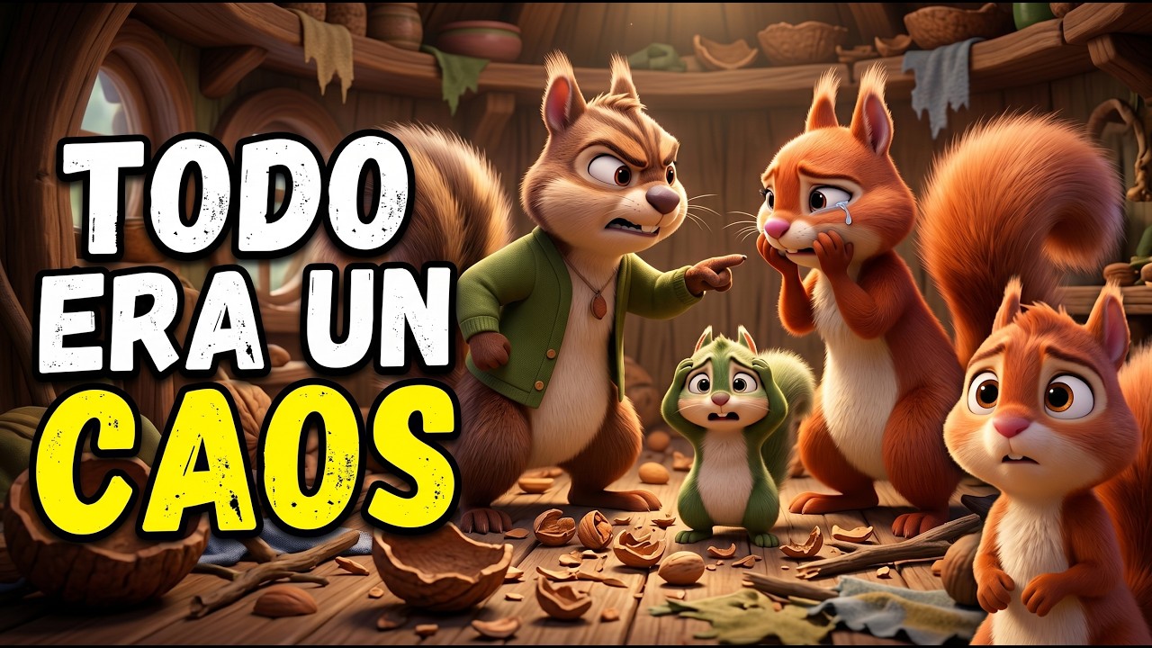 Los Acuerdos de La Familia Nogal 🌰🐿️ | Cuento Infantil sobre Convivencia y Valores en Familia