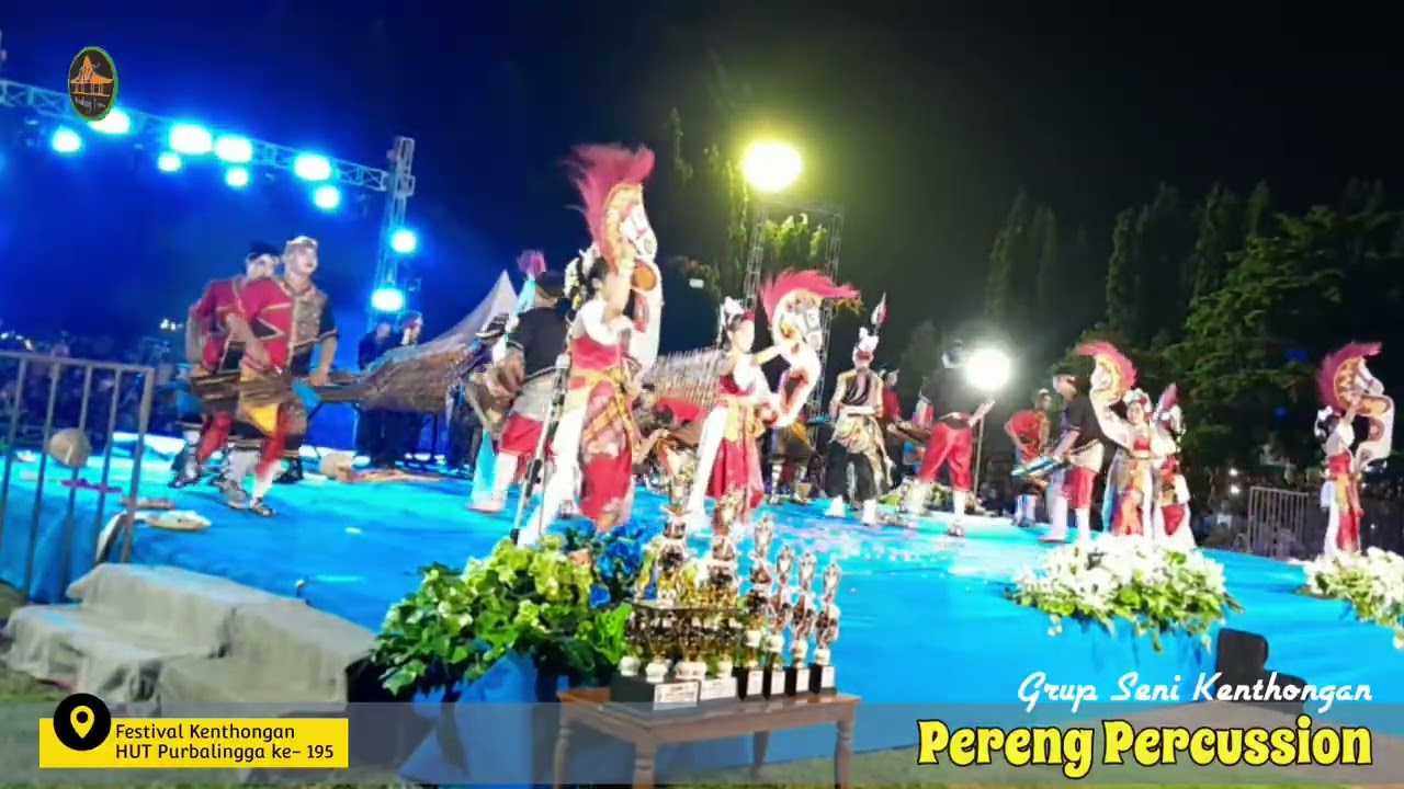 Pereng Percussion - Festival Kentongan Hari Jadi 195 Kabupaten Purbalingga #senibudaya #kenthongan