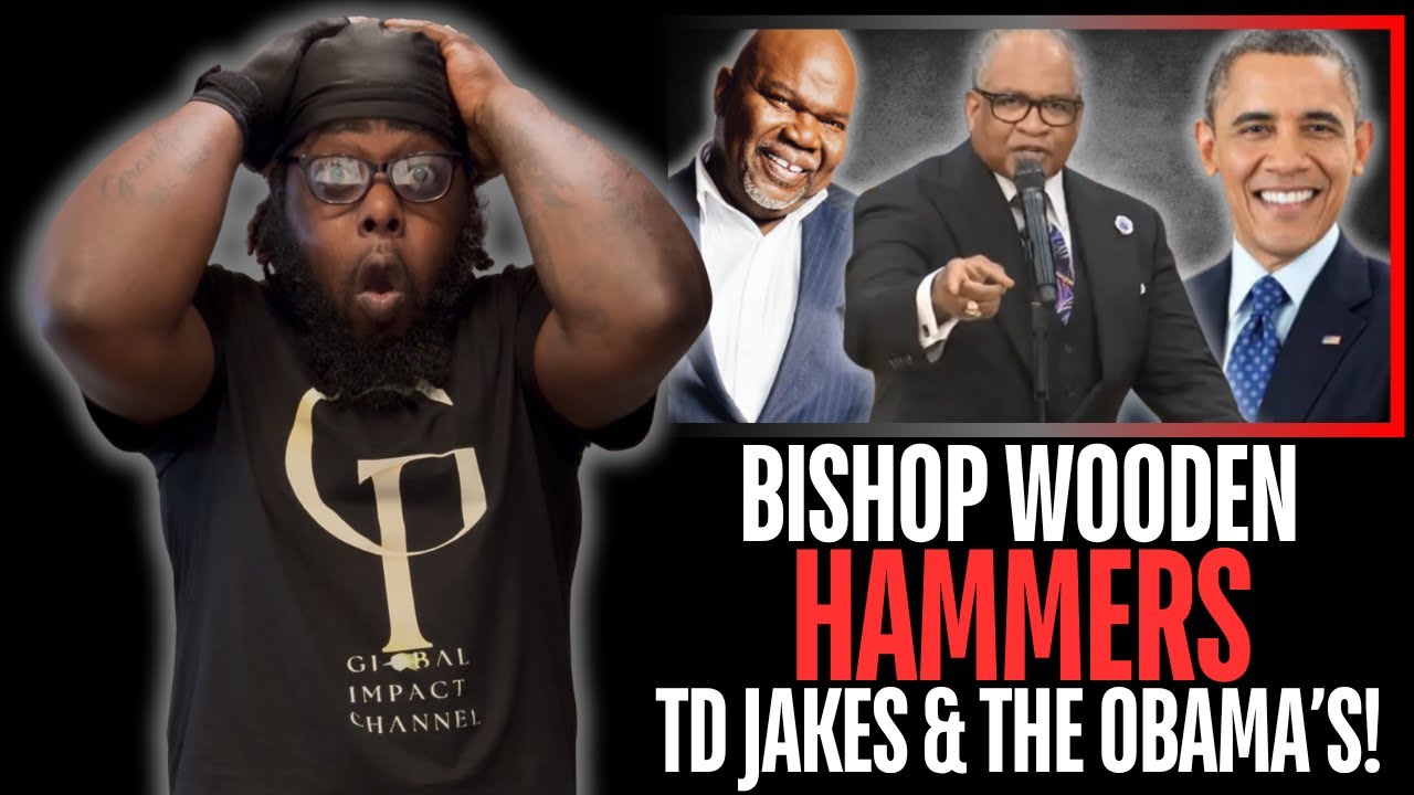 Bishop Patrick Wooden HAMMERS Bishop TD Jakes & Barack Obama!