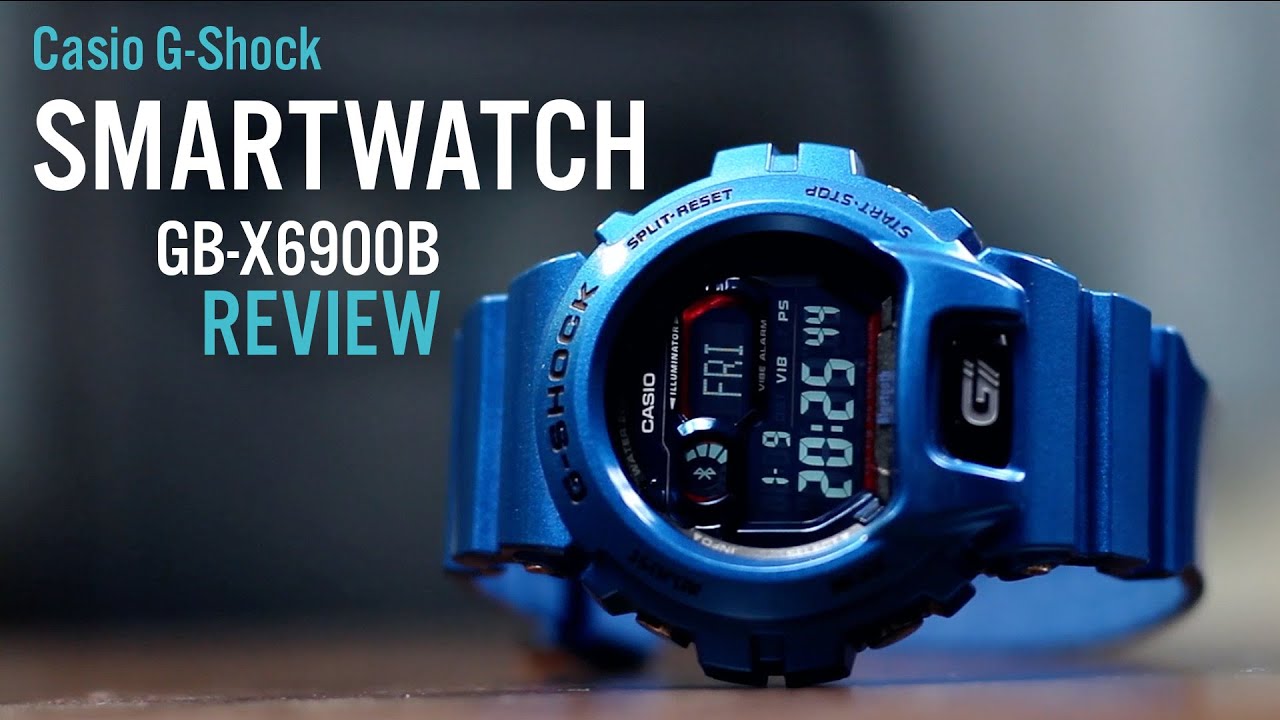 Casio G-Shock Smartwatch Review (GB-X6900B)