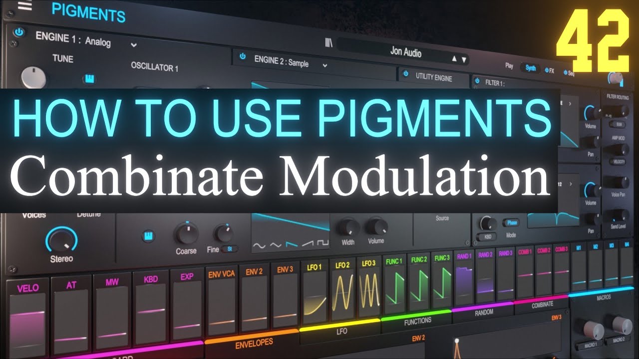 Combinate Modulation PART 42 | Arturia Pigments 4 Tutorial