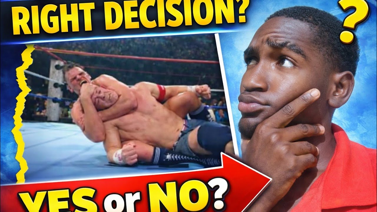 WAS JOHN CENA TAPPING OUT THE RIGHT DECISION?