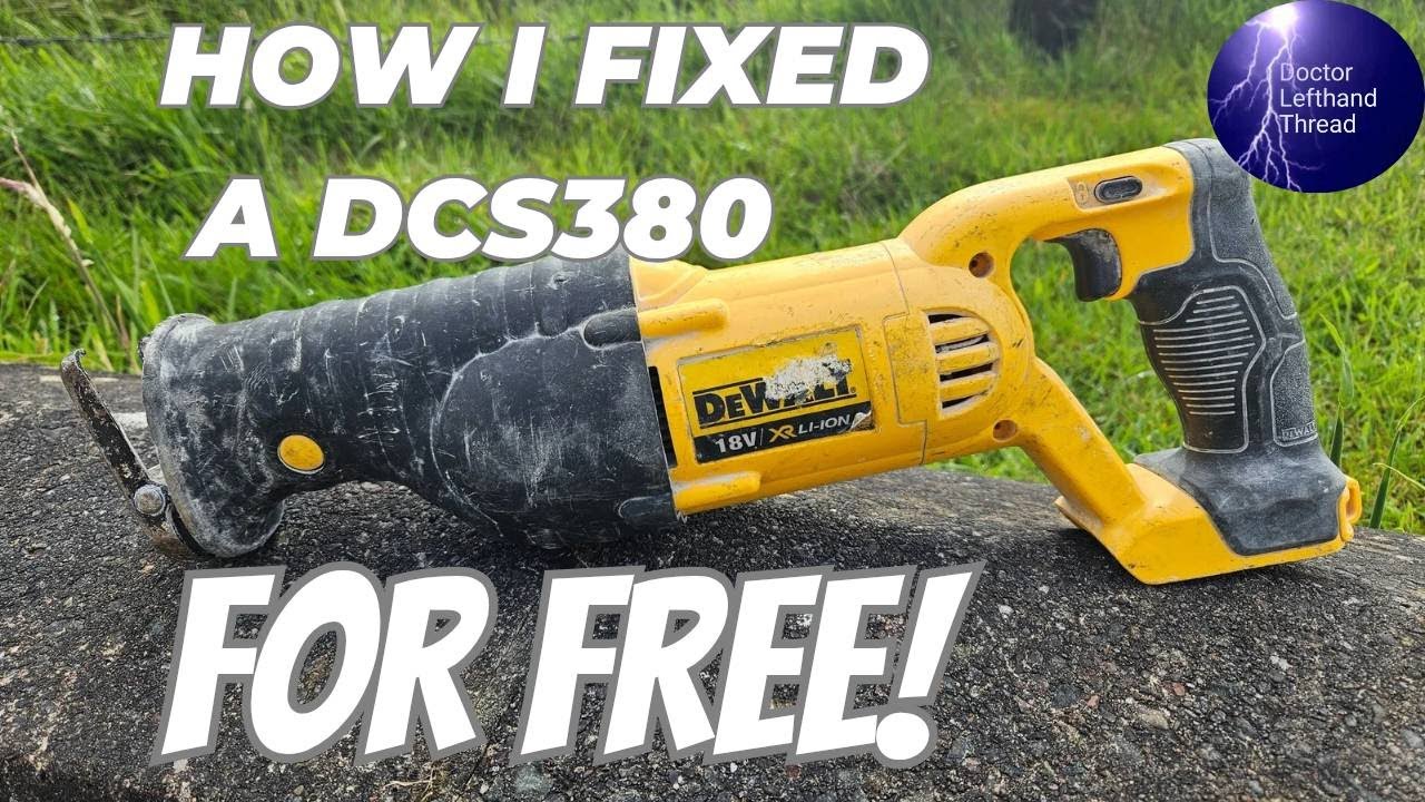 How To Fix A Dewalt Sawzall (and why it failed)